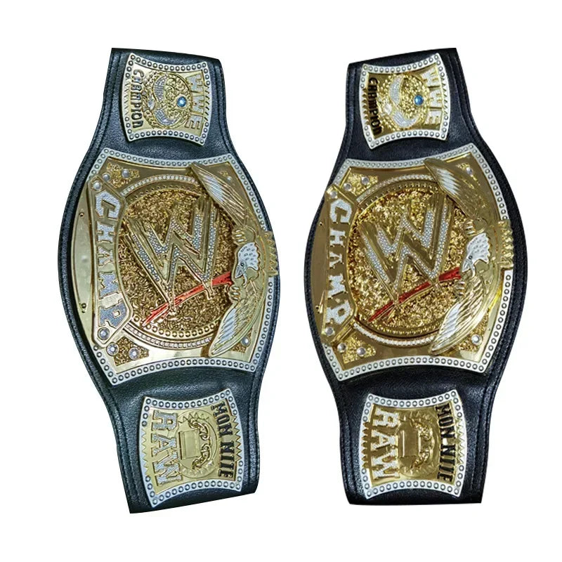 Golden Belt 1:1 Figure Model Props Character Party Wrestling Wwe Championship Belt Heavyweight Boxing Champion Decorative Gift