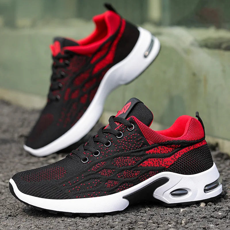 Hot New men Shoes trend men's shoes breathable lace-up running shoes Korean version light casual sports shoes