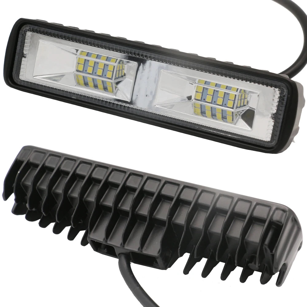 Aluminum Alloy Led Working Headlights Light 12-24v For Led Headlights For 4x4 Led Bars For Vehicles 24v Led Car Light