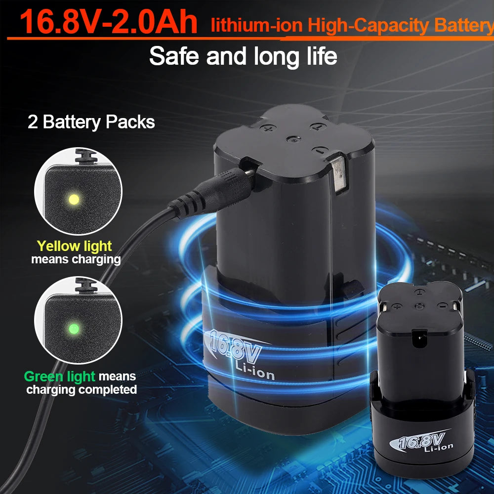 12V/18V Electric Impact Wrench Cordless Rechargeable Screwdriver 3/8 Inch Right Angle Ratchet Wrenches Driver Drill Power Tool