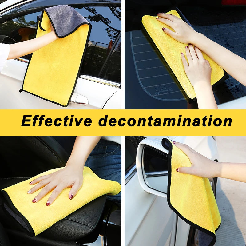 Car Wash Towel Microfiber Towel Care Cloth Car Detailing Washing Cloth Cars Microfiber Washing Cloth Auto Cleaning Accessories