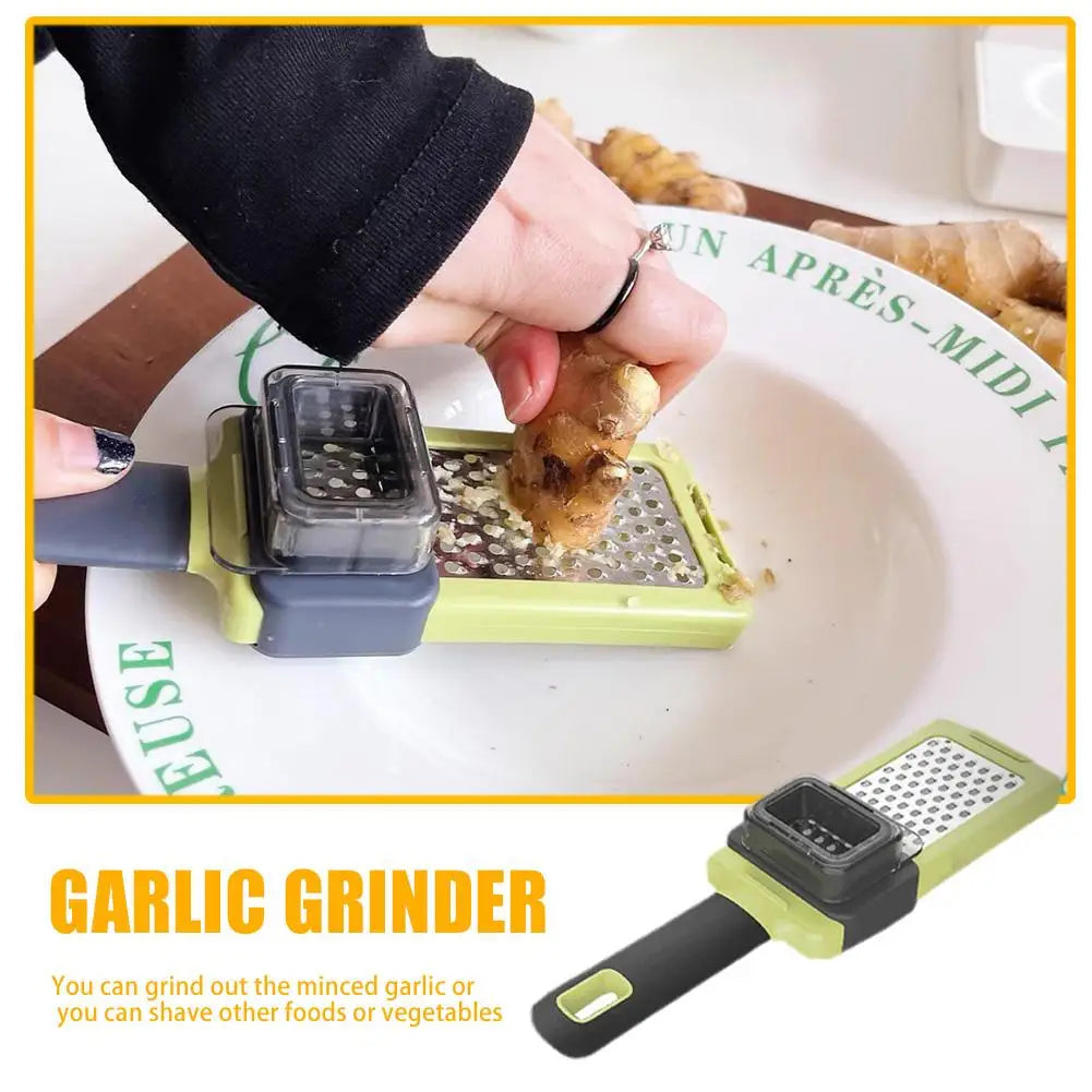 Kitchen Novel Garlic Crusher Ginger Grinding Grater Planer Slicer Chopper Kitchen Gadgets Accessories Home-Appliance