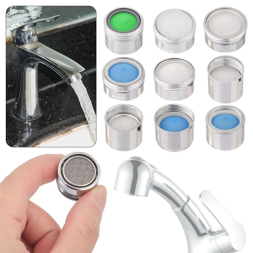 18/20/22/24/28mm Male Famale Tap Aerator Water Saving Filter Nozzle Faucet Accessories Bathroom Kitchen Home Improvement