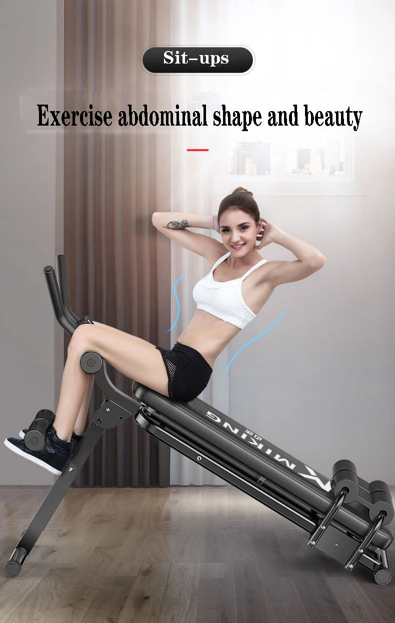 Sit-ups, fitness equipment, household multifunctional integrated abdomen machine, waist and abdomen, thin abdomen, abdominal cur