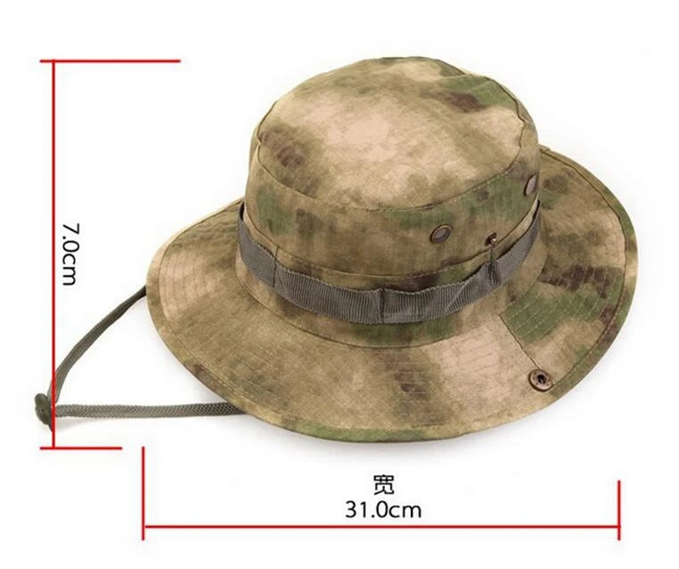 Boonie Hat Tactical Adjustable Boonie Hats for Men Women Hunting Fishing Outdoor Safari Sun Ocp boonie hat