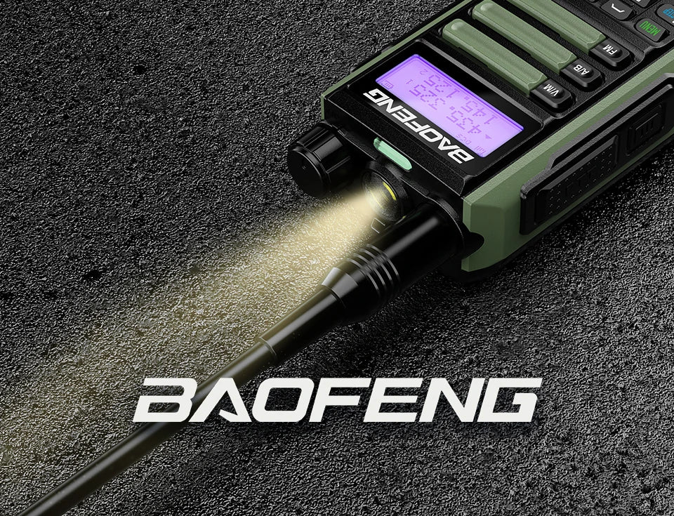 BaoFeng UV-16 PRO High Power Antenna Walkie Talkie With USB Charger Long Range Waterproof UV16 Transceiver Two Way Radio Type-C