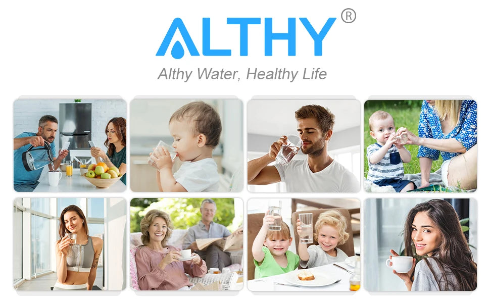 Replacement Water Filter For ALTHY WFS5300A Under Sink Drinking Direct Connect Under Counter Drink Water Filtration System