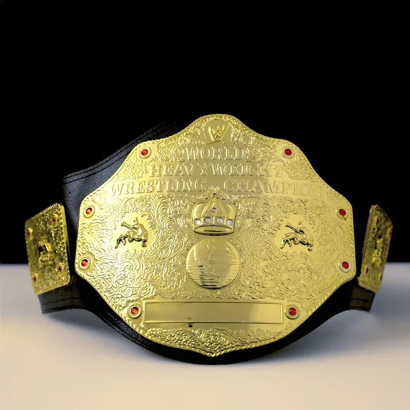 Golden Belt 1:1 Figure Model Props Character Party Wrestling Wwe Championship Belt Heavyweight Boxing Champion Decorative Gift