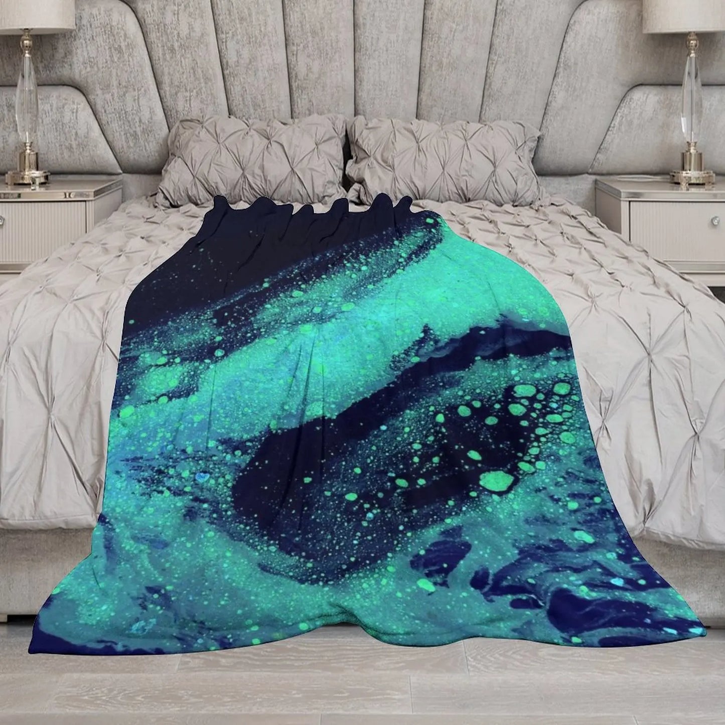 Glow in the Dark 2 Throw Blanket Hairy Blankets fluffy blanket