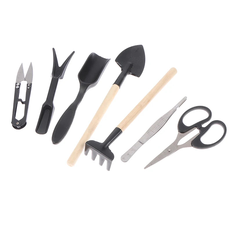 13 Pcs Plant Garden Tools Set For Succulents Potted Plants Seedling Starter Spade Pruning Tweezers Scissors