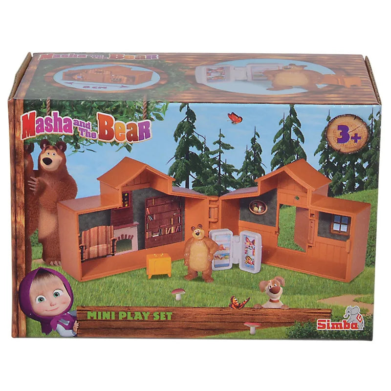 New Martha and The Bear - Mini House Collection Children's House Furniture and Family Toy Set