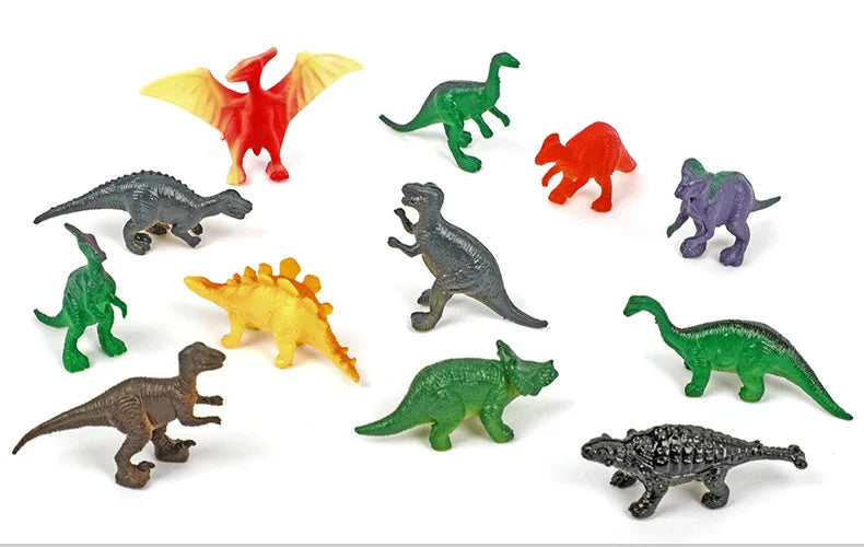 12PCS Archaeological Excavation Dinosaur Egg Fossil Puzzle DIY Dinosaur Egg Multiplayer Party Gift Toy Children's Science Mining