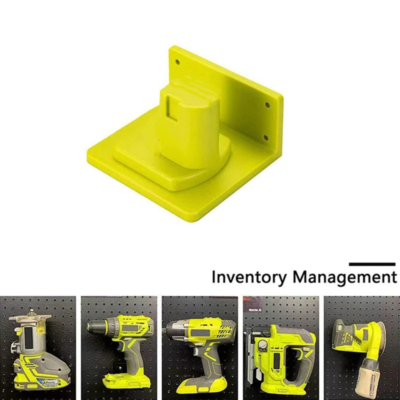 10Pcs Tool Mount Holder For Ryobi 18V One+ P102 P103 P104 P105 P107 P108 P109 Tool Battery Dock Holder Power Tool Hanger Durable