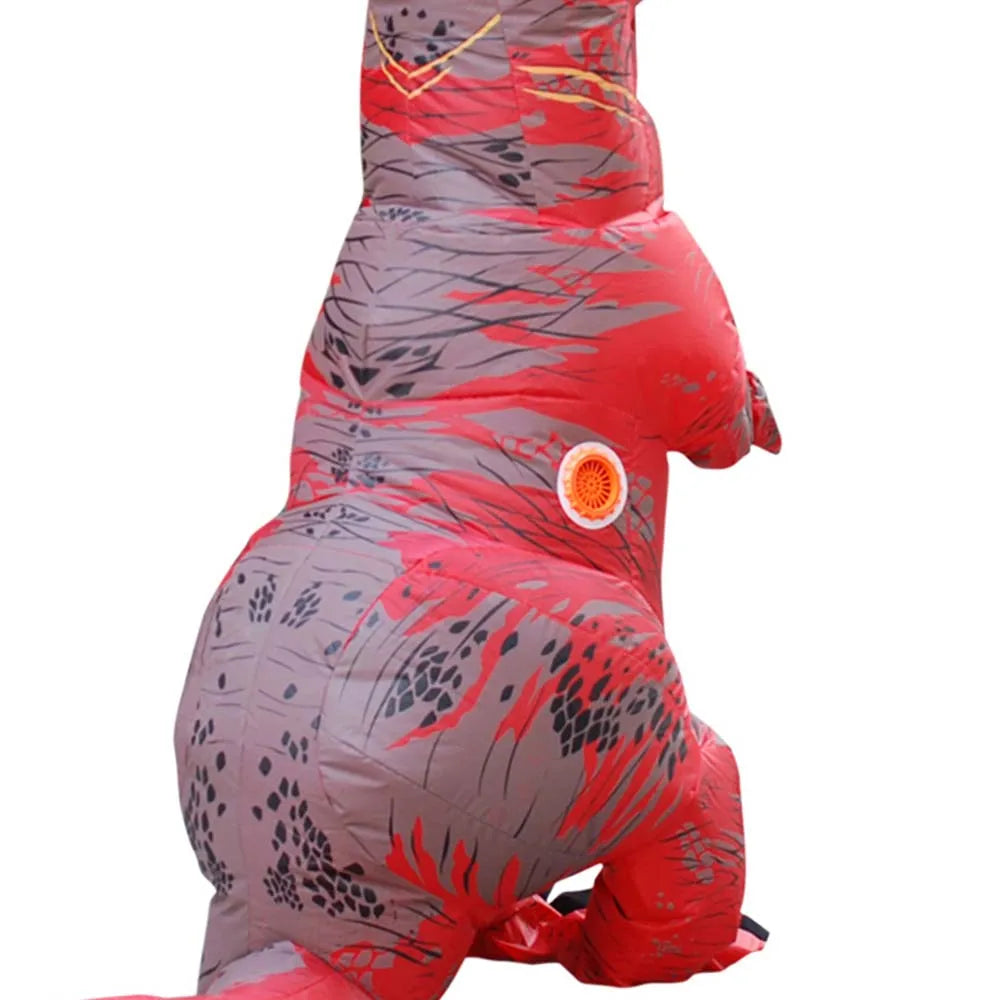 Halloween Mascot T-Rex Dinosaur Inflatable Costume Cartoon Doll Props Cosplay for Adult Kid Cosplay Christmas Funny Suits