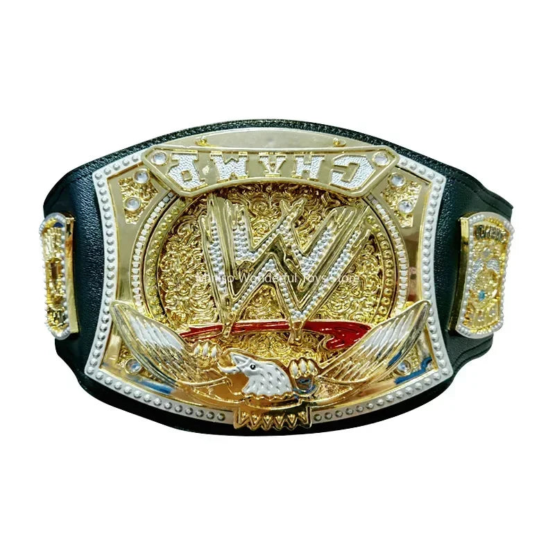 Golden Belt 1:1 Figure Model Props Character Party Wrestling Wwe Championship Belt Heavyweight Boxing Champion Decorative Gift