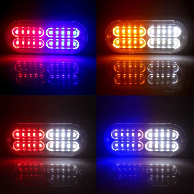 Car 12V 24V LED Signal Light For Car Warning Flashing Firemen Police Emergency Lamp Ambulance Strobe LED Warning Light