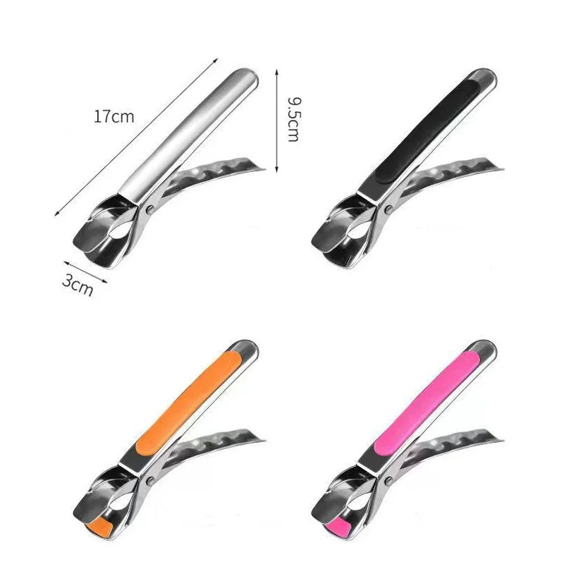 304 Stainless Steel Anti-Scald Bowl Clip Lifter Holder Gripper for Bowl Plate Dish Pot, Kitchen Accessories, 1PC