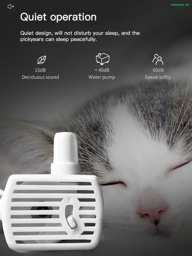 5V Water Pump for Cat Water Fountain Dispenser Pet Dog Automatic Fountain Supplies Replacement Motor Accessories USB Plug