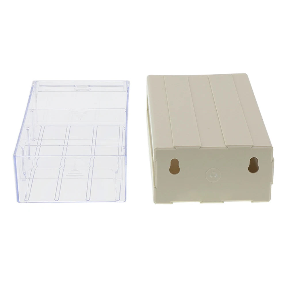 1PC Garage Tool Organizer Stackable Plastic Hardware Parts Storage Boxes Plastic Organizing Boxes Component Screws Toolbox