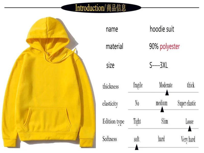 2 Pieces Sets Tracksuit Hooded Sweatshirt +Drawstring Pants Male Sport Hoodies Running Sportswear Men Women Brand Autumn Winter