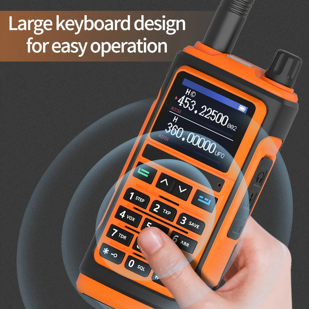 BaoFeng UV-17M Walkie Talkies Six Bands Wireless Copy Frequency Poweful Two Way Radio Long Range Ham Radio UHF VHF For HunTing