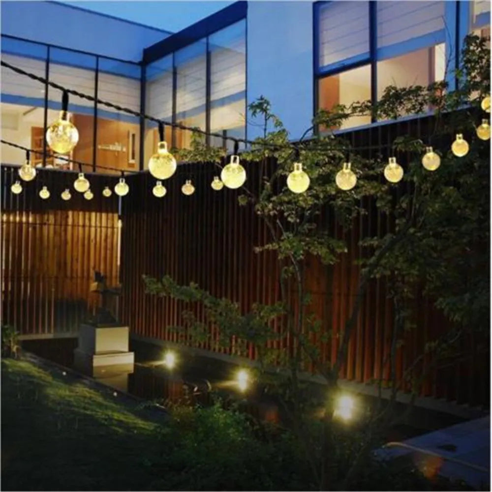 200LED String Solar Lights Outdoor Fairy Camping Lights 22M IP65 Waterproof Garland Christmas Decoration Wedding Lamp Garden