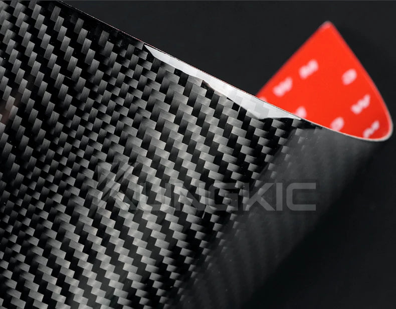 Real Soft Carbon Fiber Sticker For Renault Clio 3 2006 2007 2008 2009 2010 2011 2012 Car CD AC Panel Interior Accessories