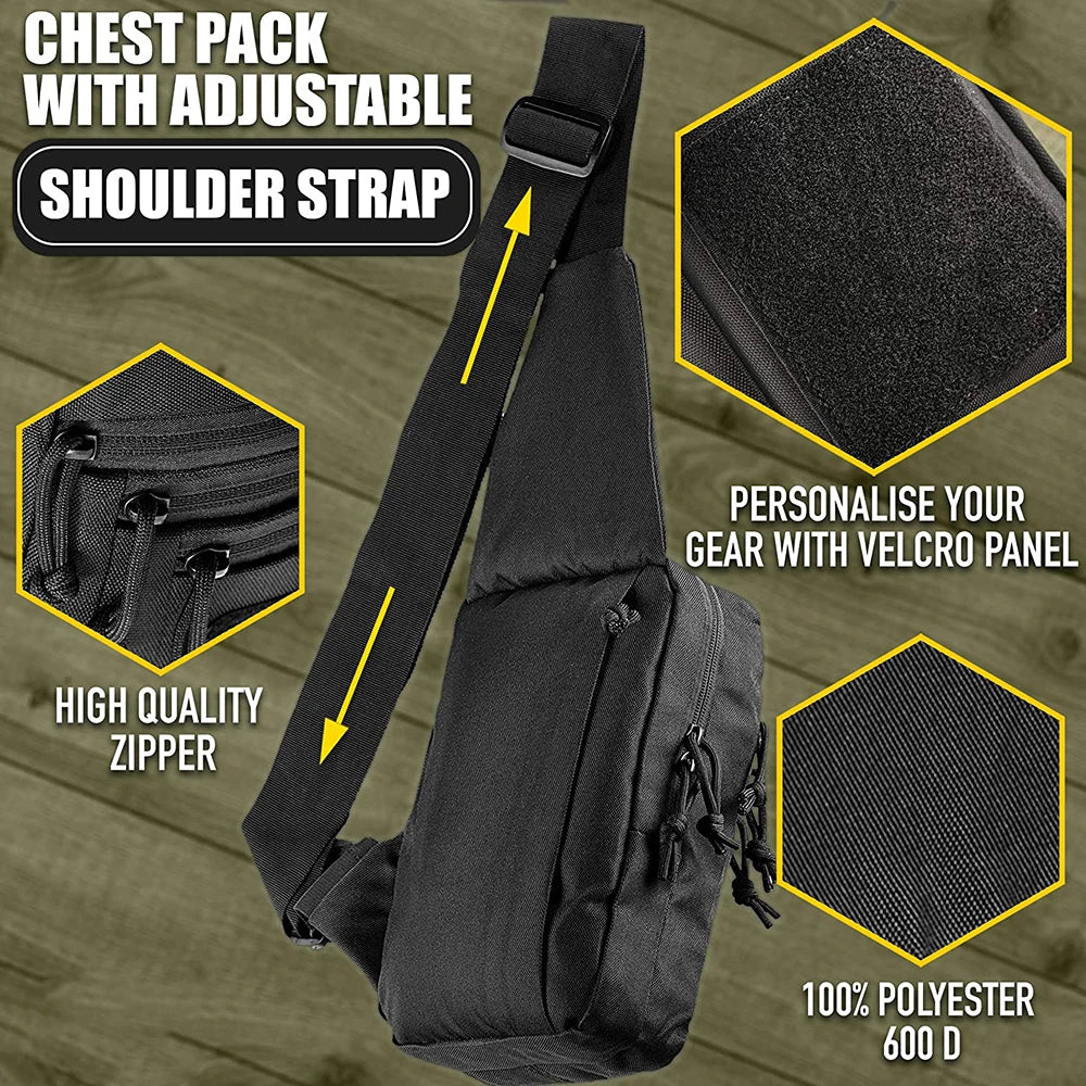 Tactical Gun Bag Shoulder Strap Bag Hunting Gun Holster Pouch Pistol Holder Case for Handgun Airsoft Adjustable Pack