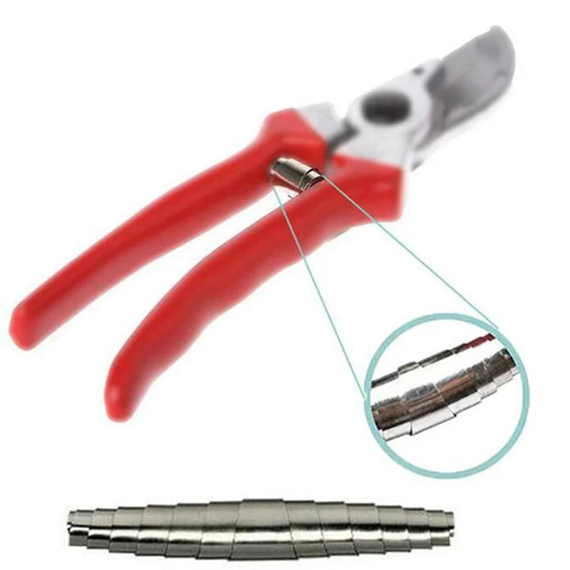 1Pcs Pruning Shears Spare Spring Garden Spring For Pruning Shears Grafting Tool Scissors Components Stainless Steel Spring