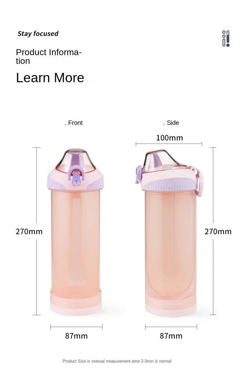 750ml Diversion Water Bottle Portable Water Bottle Secret Stash Pill Organizer Can Safe Hiding Spot for Money Bonus Key Ring Box