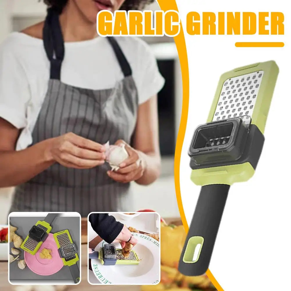 Kitchen Novel Garlic Crusher Ginger Grinding Grater Planer Slicer Chopper Kitchen Gadgets Accessories Home-Appliance