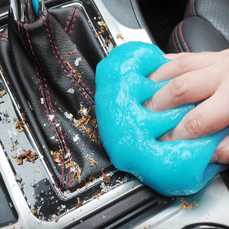 Car Cleaning Gel Magic Mud Car Interior Vent Dust Removal Glue Computer Keyboard Dirt Cleaning Artifact Auto Cleaner Accessories