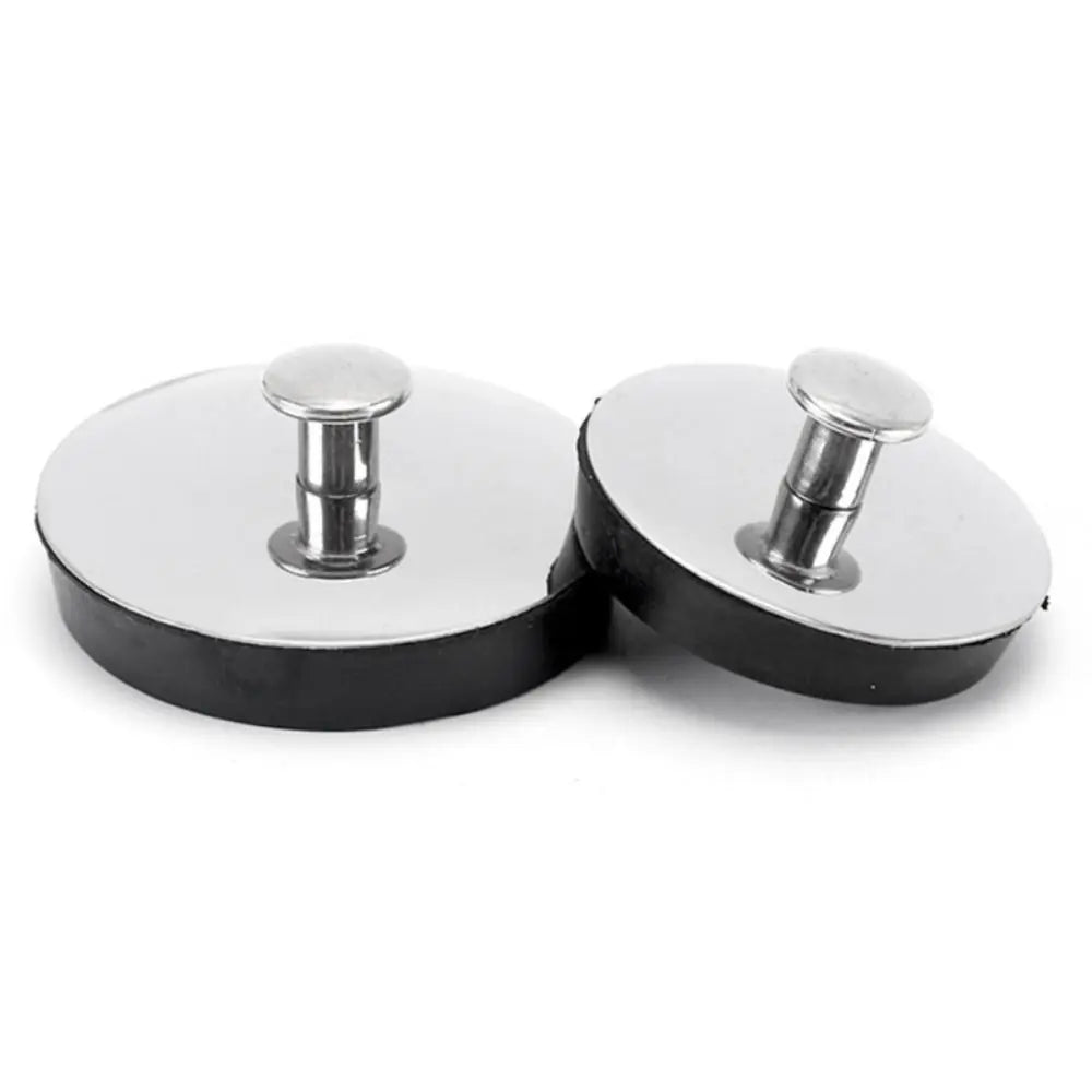 1Pcs Stainless Steel Bath Plug Rubber Kitchen Bathroom Accessory Drain Stopper Water Easy to Use Bath Tub Caps