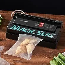 MAGIC SEAL  MS300 Commercial Air-cooled food preservation vacuum sealer Automatic home kitchen  packaging  machine to Mylar bags