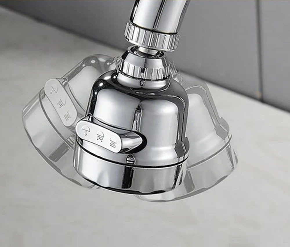 Zhangji Adjustable Swivel Kitchen Faucet 360 Degree Aerator Sprayer Filter Nozzle Diffuser Water Saving Bath Faucet Connector