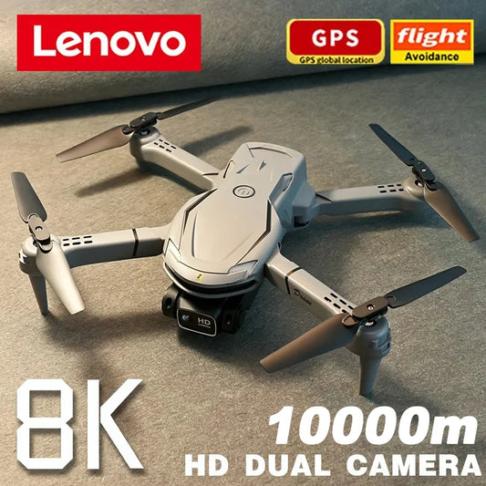 Lenovo V88 Drone Professional 8K 4K HD Dual Camera Foldable Helicopter Brushless Motor FPV Obstacle Avoidance Remote 10000m