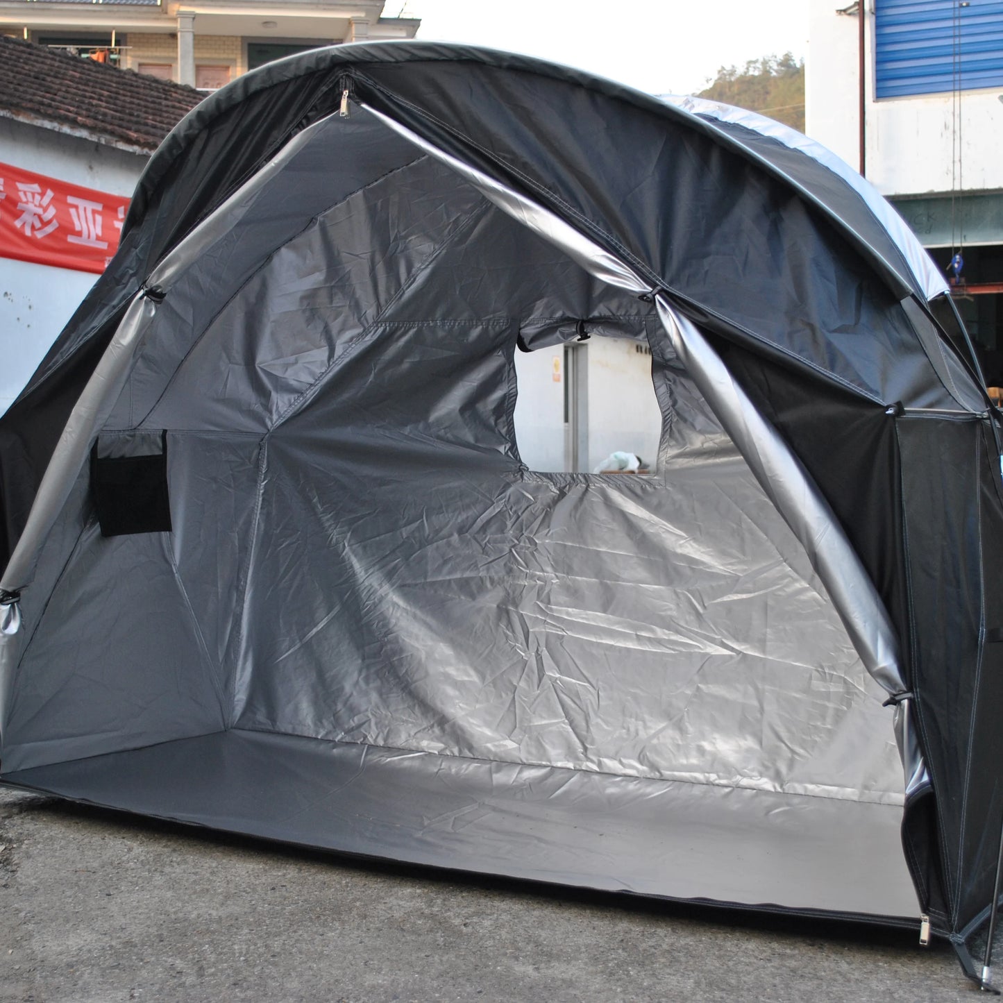 Durable Trekking tent Outdoor Individual tent,CZX-725 1 persone tent not include the cot,1 person tent,bike tent for storage