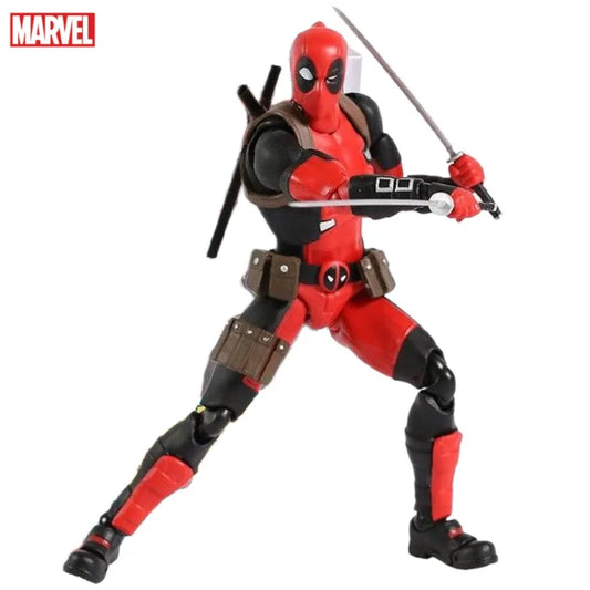 New Marvel X-Men Deadpool joints movable figures creative personality model ornaments children's toys holiday gifts wholesale