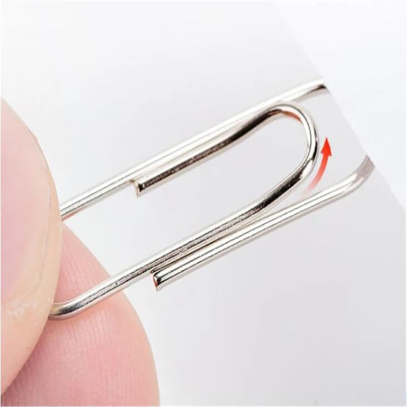 Stationary Accessories Notebook Memo Pad Filing Paper Clips Bookmark Binder Paperclips Student Office Binding Supplies