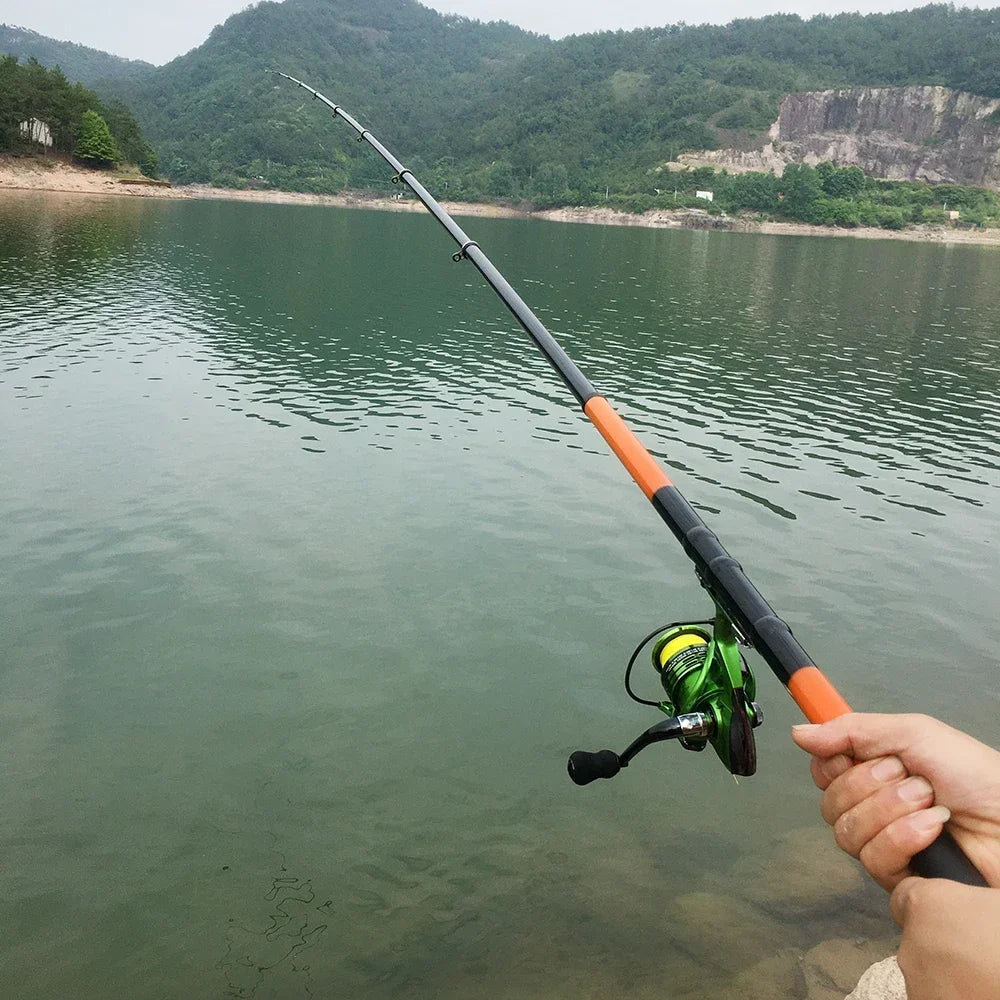 Bait Weight 10-50g Rock Fishing Rod Telescopic 2.7M-6.3M Carbon Fiber Spinning Sea Pole Super Hard Travel Boat Carp Fishing Gear