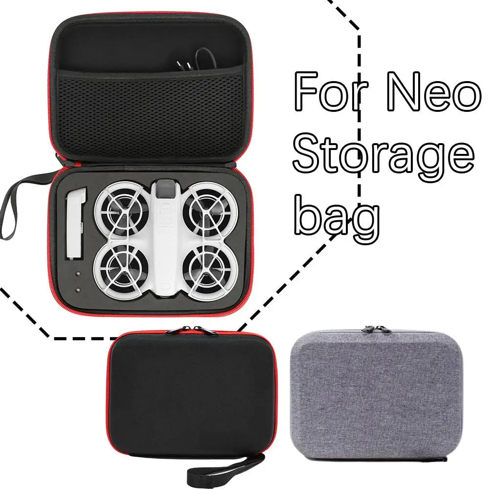 For DJI NEO Storage Bag For DJI NEO Mini Body Storage Clutch For DJI NEO Black Handheld Aircraft Storage Box M0K0