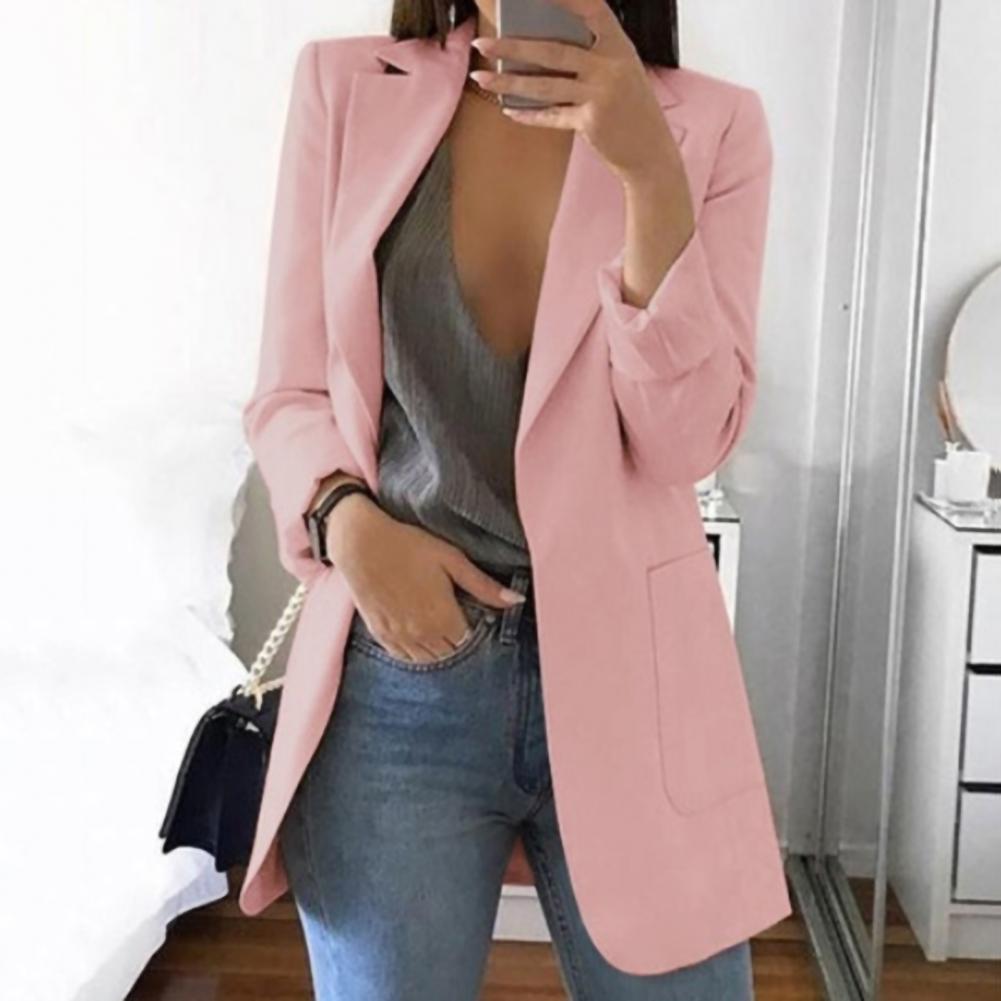 European And American Women Blazer Fashion Casual Suit Slim Fit Cardigan Oversized Women's Suit Coat 2023 Ladies Jacket Blazer