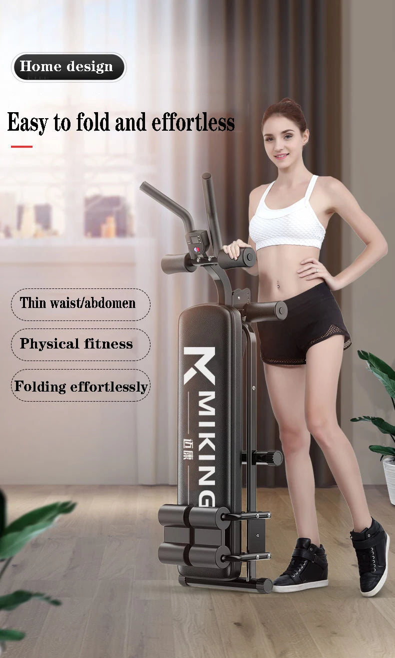 Sit-ups, fitness equipment, household multifunctional integrated abdomen machine, waist and abdomen, thin abdomen, abdominal cur