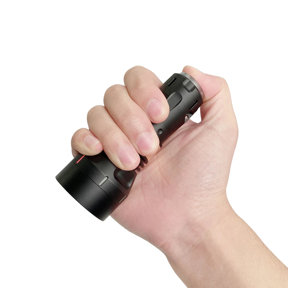 Lumintop Thor II V2.0 LEP flashlight lep light 1700 meters distance long distance tail switch 18350 flashlight