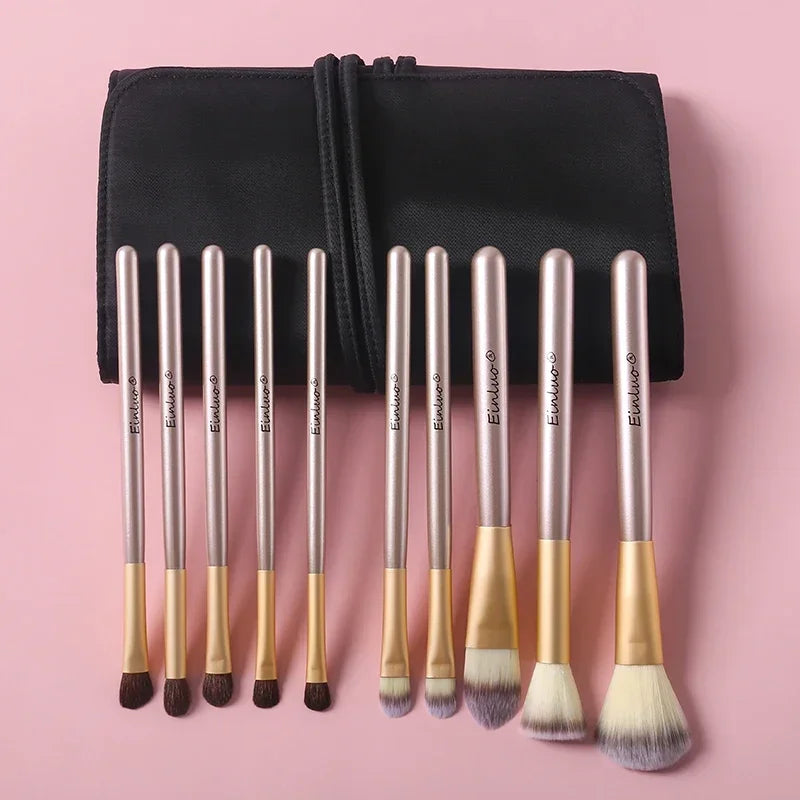 Makeup Bag Professional Makeup Artist Women's Cosmetic Brush Bag Travel Organizer Makeup Brushes Fold Empty Bag Neceser Mujer