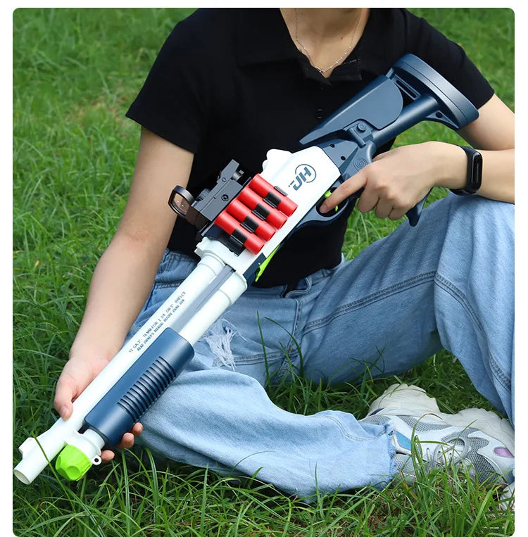 XM1014 Shell-Throwing Soft Bullet Gun Fire Shotgun Toys Blaster Gun Weapon For Shooting Nerf Guns Rifle Airsoft