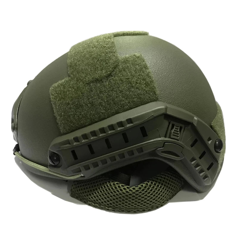 Tactical ballistic high cut helmet ACH high cut, PE, high quality, NIJ IIIA, quick Wendy's suspension pad, ballistic helmet