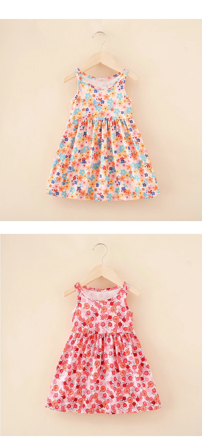 Cute Summer Children Clothing Girl Dresses Kids Dresses Clothes for Girls Party Princess Fashion Outfit Cartoon Beach Dress