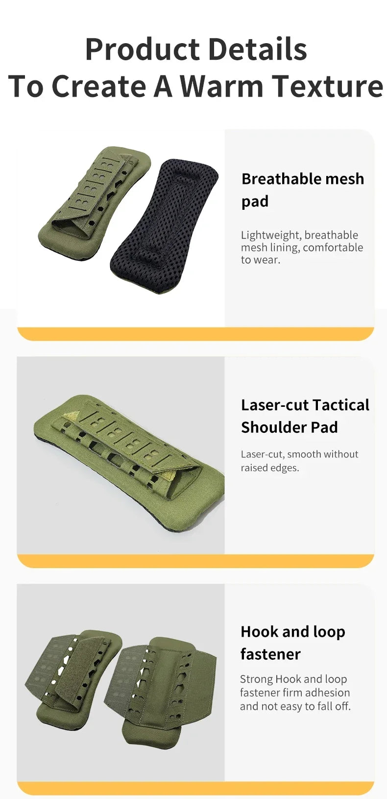 1pc Outdoor Tactical Shoulder Pad, Breathable Tactical Sling Cushioning Non-slip Shoulder Liner