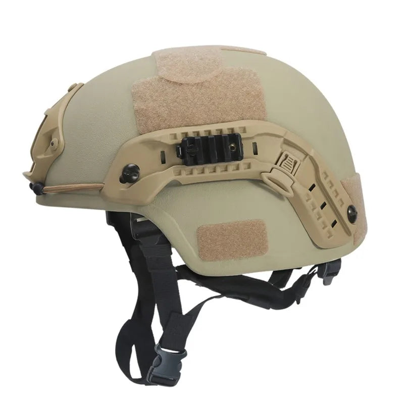 UHMWPE High Cut Ballistic Helmet MICH2000 With Wendy 2 Generation Suspension System NIJ Class IIIA Bulletproof Tactical Helmet